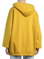 Women's Oversized Yellow Fleece Hoodie