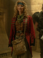 Penelope Time Bandits 2024 Red Coat