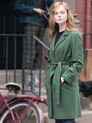 A Complete Unknown Elle Fanning Coat