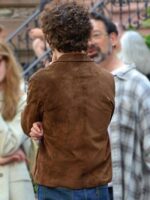 A Complete Unknown Timothee Chalamet Suede Jacket