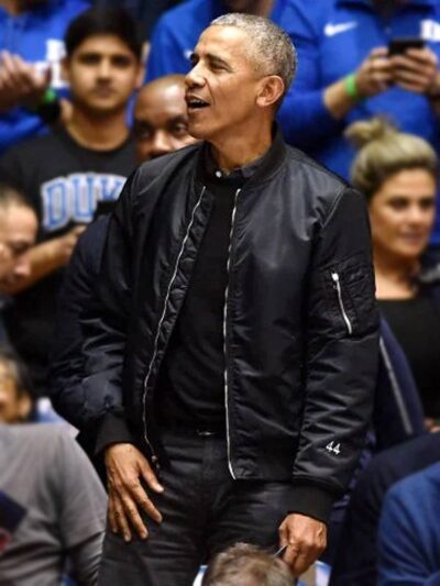 Barack Obama 44 Bomber Jacket