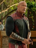 Dwayne Johnson Red One 2024 Leather Vest