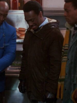 Eddie Murphy Brown Hooded Jacket