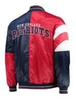 Unisex Navy and Red Patriots Varsity Jacket