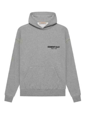 Fear Of God Essentials Grey Hoodie