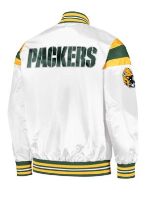 Green Bay Packers Full-snap Satin Jacket