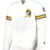 Green Bay Packers NFL White Jacket