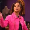 Janice LeAnn Brown TV Series Wizards Beyond Waverly Place Pink Crop Jacket