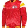 Kansas City Chiefs Red Satin Jacket