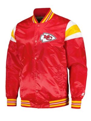 Kansas City Chiefs Red Satin Jacket