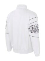 Unisex Raiders Al Davis Gust Oxford Black And White Jacket