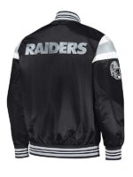 Las Vegas Raiders Satin Varsity Jacket