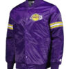 Purple Los Angeles Lakers Pick And Roll Jacket