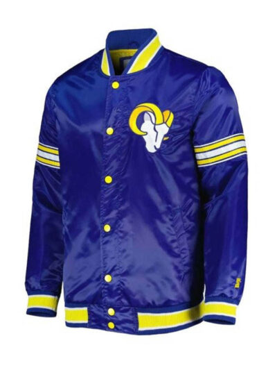 Royal Los Angeles Rams Pick And Roll Jacket