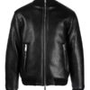 Men's High Neck Bomber Jacket