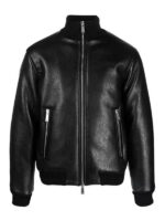 Men's High Neck Bomber Jacket