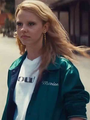 MaXXXine 2024 Green Varsity Jacket