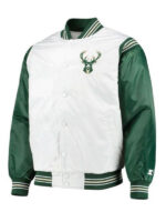 Milwaukee Bucks Satin Jacket