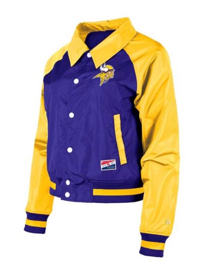 Minnesota Vikings Purple Full-Snap Jacket