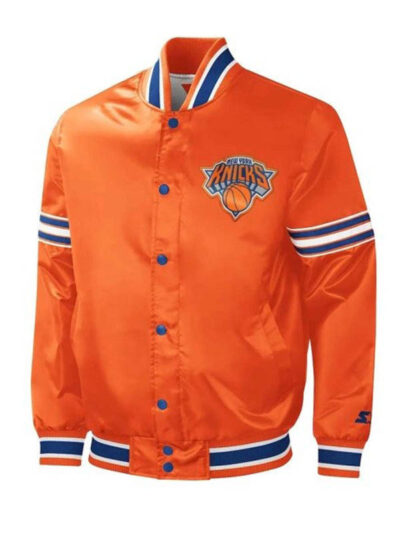 NY Knicks Slider Satin Jacket