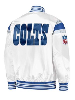 Indianapolis Colts Starter Satin Varsity Jacket