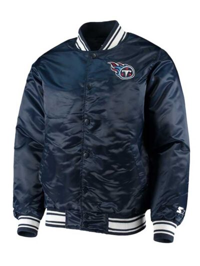 Unisex Tennessee Titans Navy Jacket