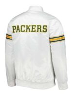 Green Bay Packers The Power Forward White Jacket