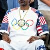 Snoop Dogg Olympic 2024 Basketball T-Shirt