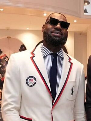 Lebron James 2024 Team USA Uniform Blazer