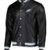 philadelphia-eagles-metallic-black-varsity-jacket