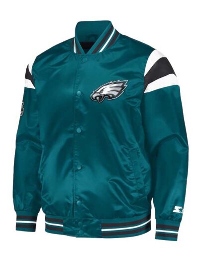 Philadelphia Eagles Starter Satin Varsity Jacket