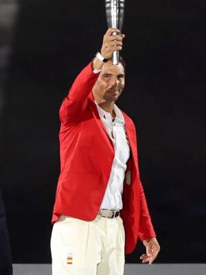 Rafael Nadal Olympics Red Blazer