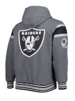 Las Vegas Riders Grey Zipper Hoodie