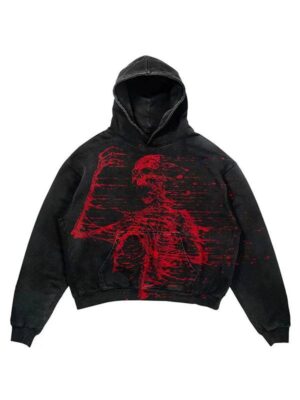 Skelton Black Pullover Hoodie