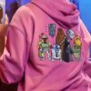 Star Wars Pink Zipper Hoodie