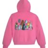 Star Wars Pink Fleece Zip Up Hoodie