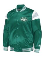 Unisex NFL Green Jets Varsity Jacket