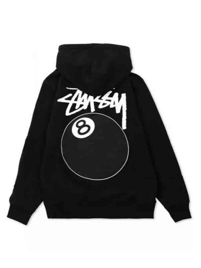 Stussy 8 Ball Pullover Fleece Hoodie