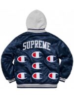 Supreme Champions Satin Varsity Jacket