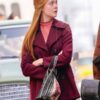 A Complete Unknown Elle Fanning Pea Coat