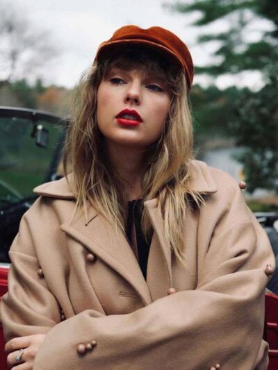 Taylor Swift Beige Coat