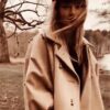 Taylor Swift All Too Well Short Film Beige Wool Coat