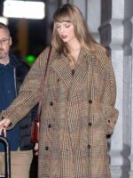 Taylor Swift Stella McCartney Brown Tweed Coat