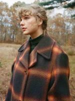 Evermore Album Taylor Swift checkered Coat