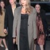 Girl Night London 2024 Taylor Swift Oversized Gray Coat