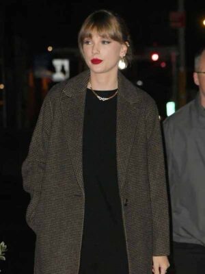 Taylor Swift Houndstooth Coat