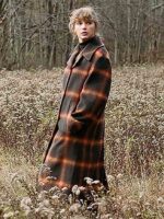 Evermore Album Taylor Swift checkered Coat