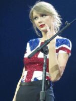 Taylor Swift UK Flag Sequin T-Shirt