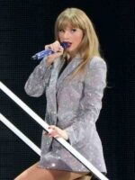 Eras Tour Silver Sequin Blazer