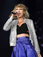 Taylor Swift SilVer Sequin Jacket